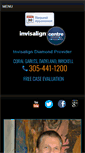 Mobile Screenshot of centreforinvisiblebraces.com